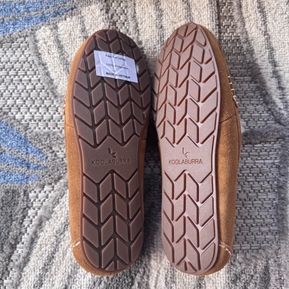 Koolaburra By UGG Women’s Lezly Slipper Chestnut Tan Size 7 New with Box - Picture 4 of 6
